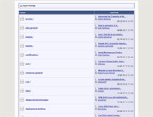 Tablet Screenshot of experchange.com